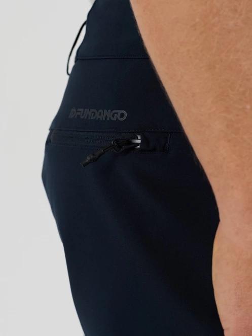 pantaloni softshell pt. barbati Fundango Akira II Softshell Pants albastru inchis 8