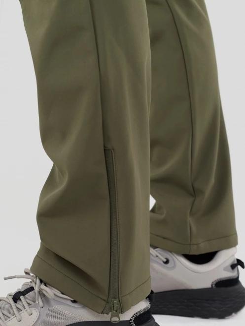 pantaloni softshell pt. barbati Fundango Akira II Softshell Pants oliv 7