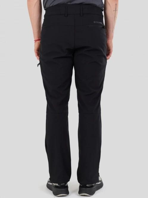 pantaloni softshell pt. barbati Fundango Akira II Softshell Pants negru 4