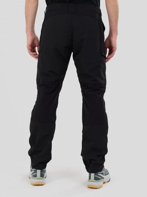 pantaloni de drumetie pt. barbati Fundango Taroom Hiking Pants negru 3