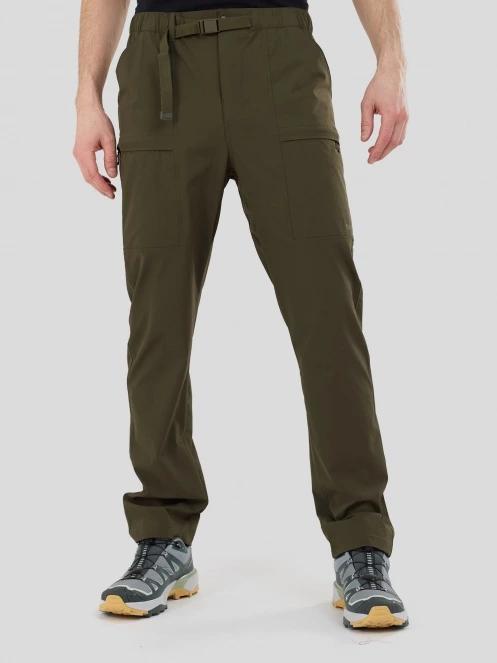 pantaloni de drumetie pt. barbati Fundango Elkford Cargo Trekking Pants verde 2