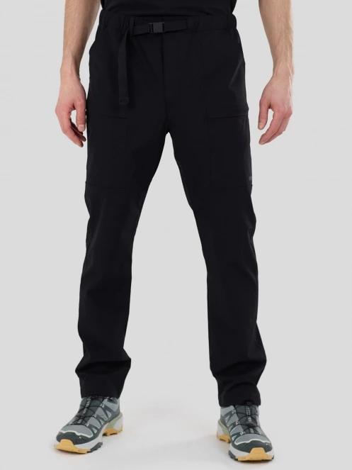 pantaloni de drumetie pt. barbati Fundango Elkford Cargo Trekking Pants negru 2
