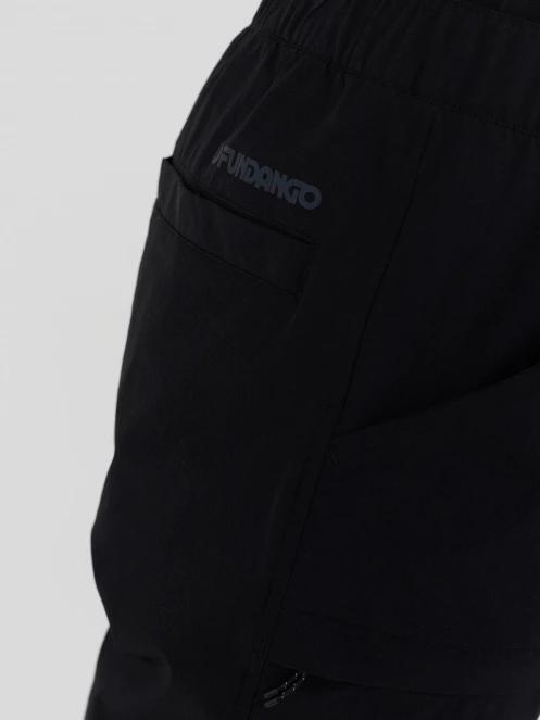 pantaloni de drumetie pt. barbati Fundango Elkford Cargo Trekking Pants negru 9