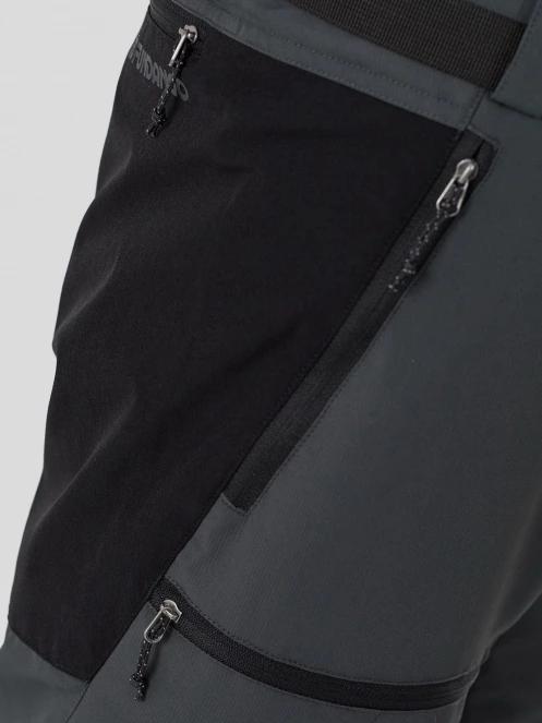 pantaloni de drumetie pt. barbati Fundango Aniak 2in1 Trekking Pants gri 7