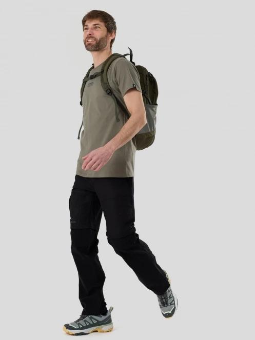 pantaloni de drumetie pt. barbati Fundango Aniak 2in1 Trekking Pants negru 4