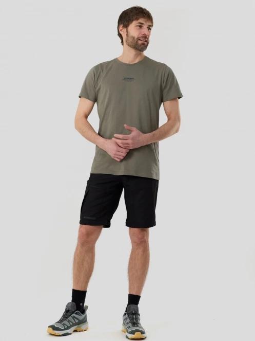 pantaloni de drumetie pt. barbati Fundango Aniak 2in1 Trekking Pants negru 5