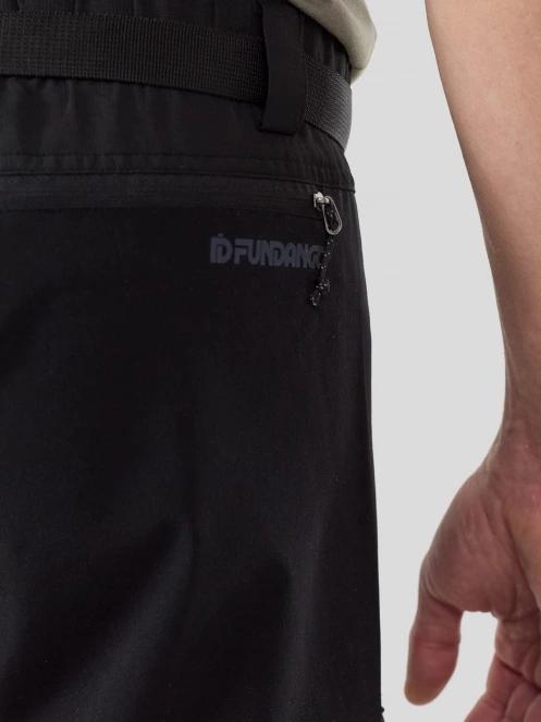 pantaloni de drumetie pt. barbati Fundango Aniak 2in1 Trekking Pants negru 8