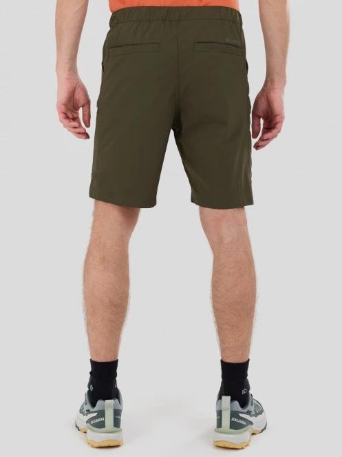 pantaloni scurti cu buzunare laterale, pentru drumetii pt. barbati Fundango Elkford Cargo Trekking Shorts verde 3