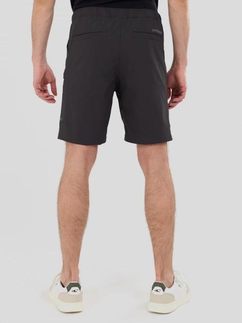 pantaloni scurti cu buzunare laterale, pentru drumetii pt. barbati Fundango Elkford Cargo Trekking Shorts gri 4