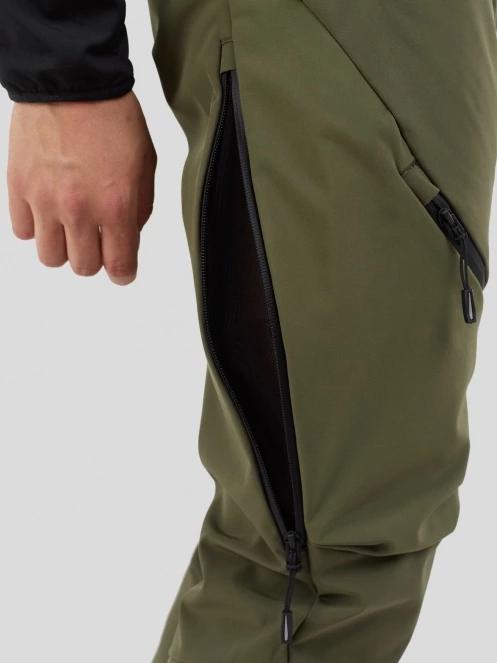 pantaloni softshell pt. barbati Fundango Rob II Softshell Pants oliv 8