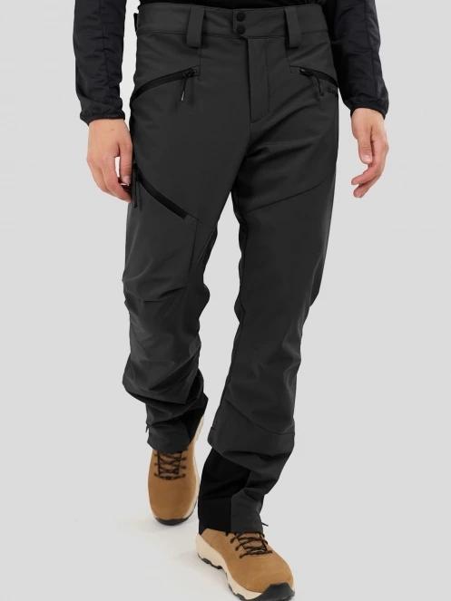 pantaloni softshell pt. barbati Fundango Rob II Softshell Pants negru 4