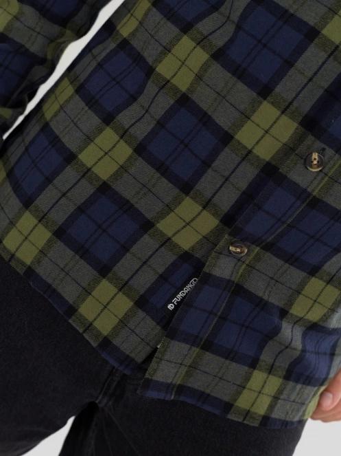 camasa cu maneci lungi pt. barbati Fundango Harris Shirt albastru inchis 7