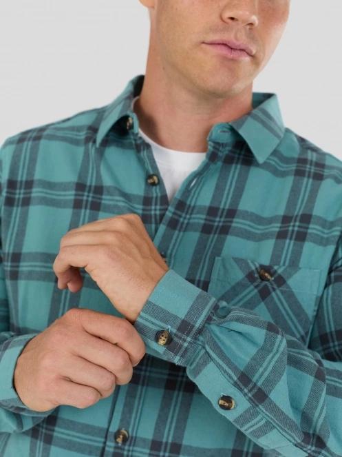 camasa cu maneci lungi pt. barbati Fundango Harris Shirt verde 7