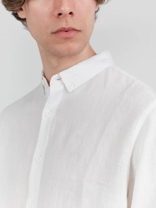 camasa cu maneci lungi pt. barbati Fundango Ronan Shirt alb 5