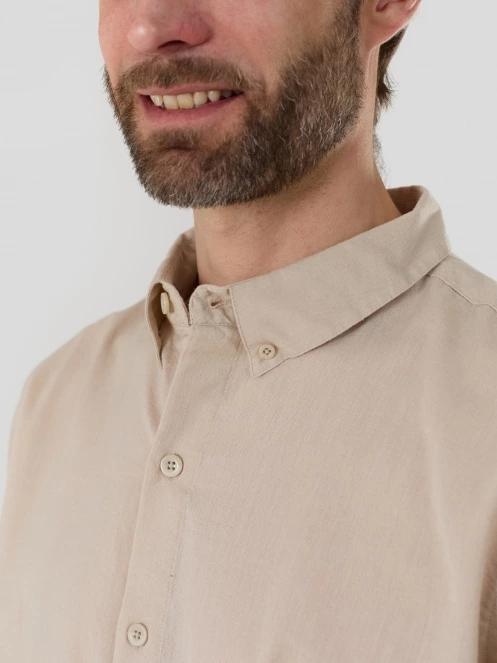 camasa cu maneci lungi pt. barbati Fundango Ronan Shirt nisip 7