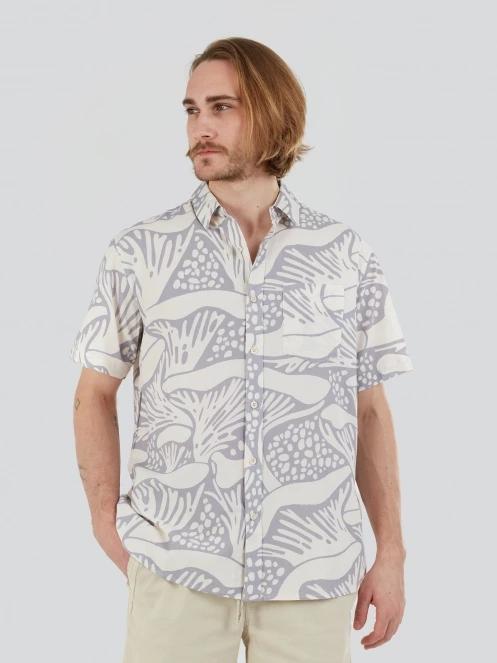 camasa cu maneci scurte pt. barbati Fundango Chase Shirt nisip 2