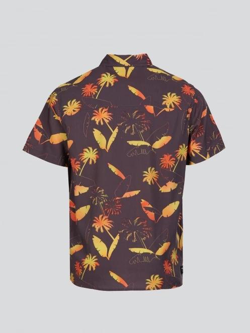 camasa cu maneci scurte pt. barbati Fundango Chase Shirt albastru inchis 9