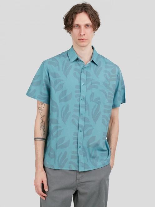 camasa cu maneci scurte pt. barbati Fundango Chase Shirt verde 2