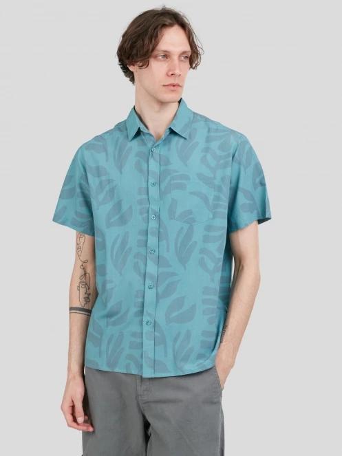 camasa cu maneci scurte pt. barbati Fundango Chase Shirt verde 5