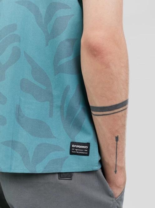camasa cu maneci scurte pt. barbati Fundango Chase Shirt verde 7