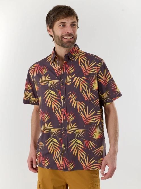 camasa cu maneci lungi pt. barbati Fundango Chase Shirt albastru inchis 2