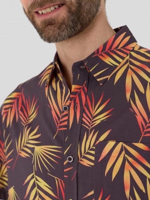 camasa cu maneci lungi pt. barbati Fundango Chase Shirt albastru inchis 6