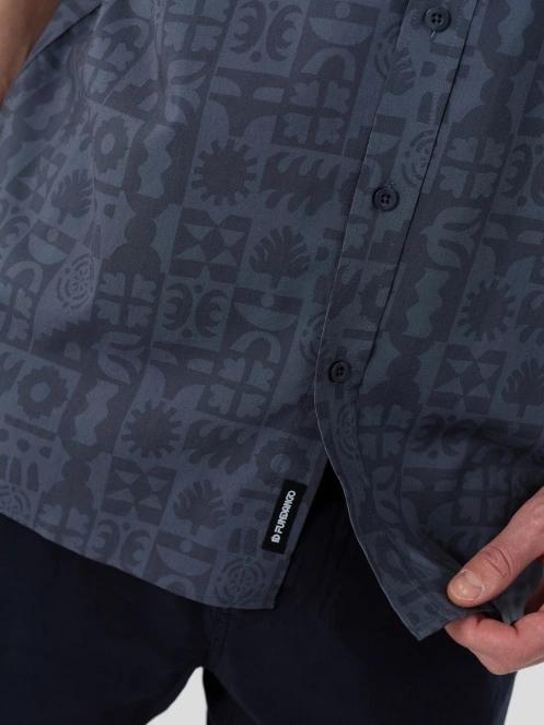 camasa cu maneci lungi pt. barbati Fundango Chase Shirt gri 6