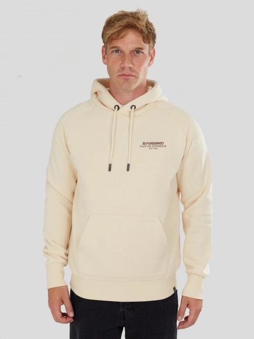 pulover cu gluga pt. barbati Fundango Talis Hooded Sweatshirt nisip 2