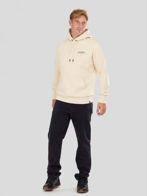 pulover cu gluga pt. barbati Fundango Talis Hooded Sweatshirt nisip 4