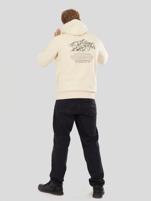 pulover cu gluga pt. barbati Fundango Talis Hooded Sweatshirt nisip 5