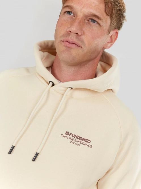 pulover cu gluga pt. barbati Fundango Talis Hooded Sweatshirt nisip 7