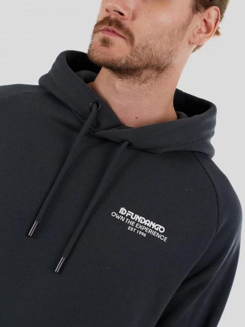 pulover cu gluga pt. barbati Fundango Talis Hooded Sweatshirt gri 6