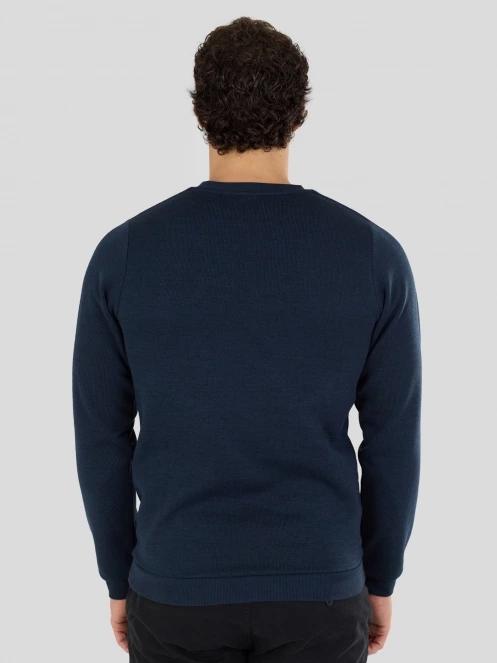 pulover pt. barbati Fundango Randall Pullover albastru inchis 3