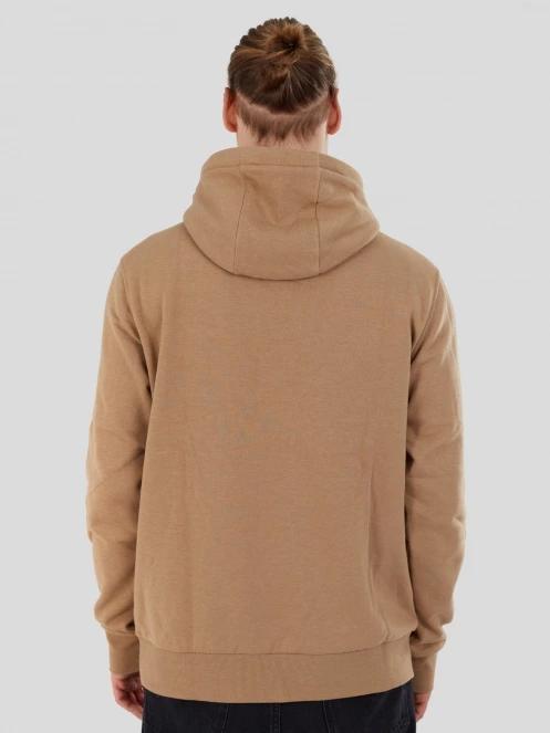 pulover cu gluga pt. barbati Fundango Conor Hooded Sweatshirt maro 3