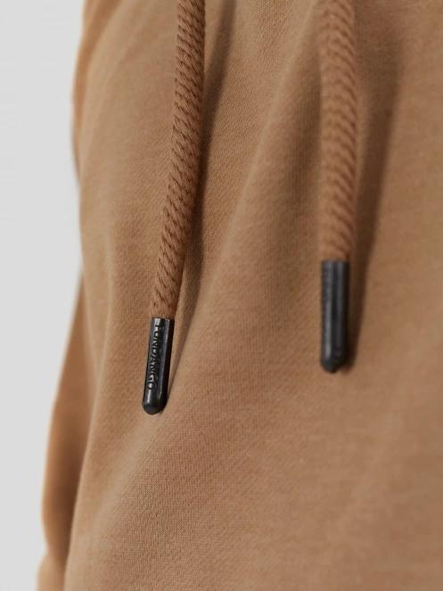 pulover cu gluga pt. barbati Fundango Conor Hooded Sweatshirt maro 7