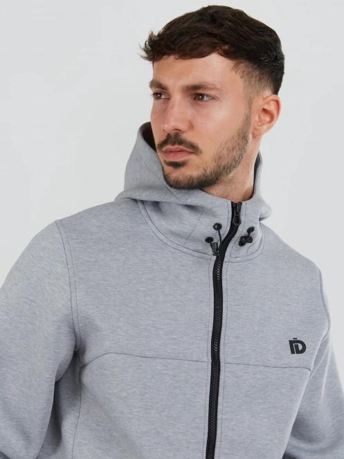 pulover cu gluga pt. barbati Fundango Hamal Tech Hoodie gri 6