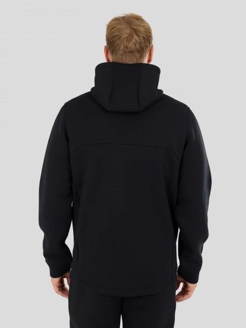 pulover cu gluga pt. barbati Fundango Hamal Tech Hoodie negru 3