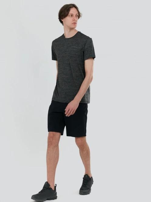tricou pentru sport, cu maneci scurte pt. barbati Fundango Skeleton Tech-T gri 4