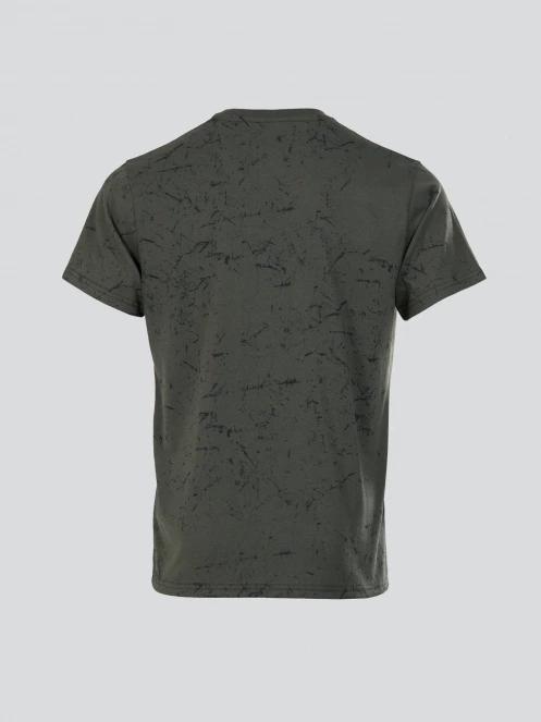 tricou pentru sport, cu maneci scurte pt. barbati Fundango Theory T-shirt oliv 8