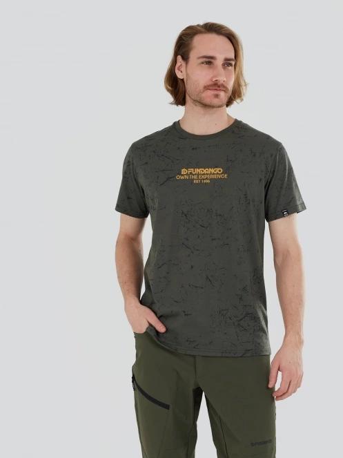 tricou pentru sport, cu maneci scurte pt. barbati Fundango Theory T-shirt oliv 5