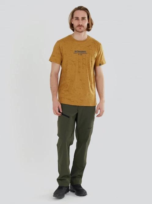 tricou pentru sport, cu maneci scurte pt. barbati Fundango Theory T-shirt galben 5