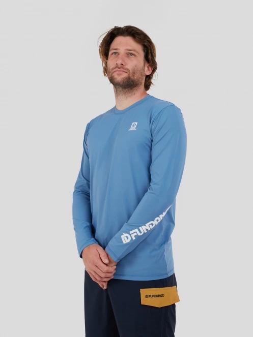 lycra cu maneci lungi pt. barbati Fundango Manado Long II Rashguard albastru 5