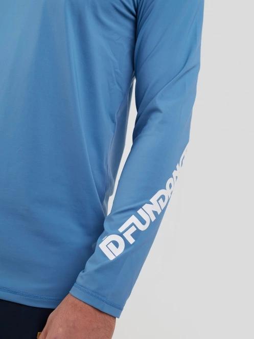 lycra cu maneci lungi pt. barbati Fundango Manado Long II Rashguard albastru 7