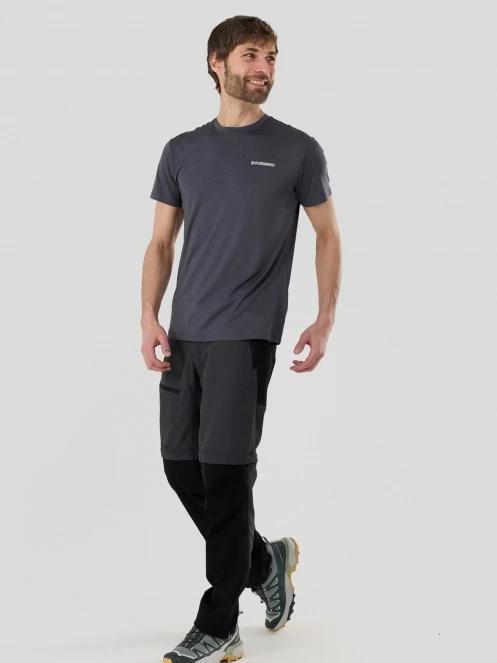 tricou pentru sport, cu maneci scurte pt. barbati Fundango Bellmore T-shirt negru 4