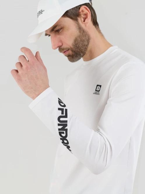 lycra cu maneci lungi pt. barbati Fundango Manado Long III Rashguard alb 7