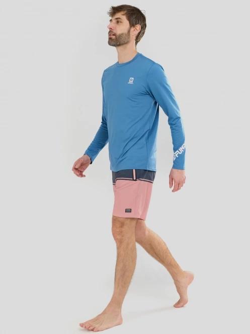 lycra cu maneci lungi pt. barbati Fundango Manado Long III Rashguard albastru 4