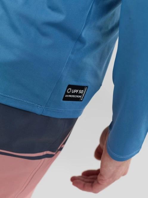 lycra cu maneci lungi pt. barbati Fundango Manado Long III Rashguard albastru 8