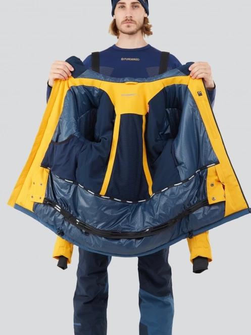 geaca de schi pt. barbati Fundango Privet Allmountain Jacket portocaliu 5