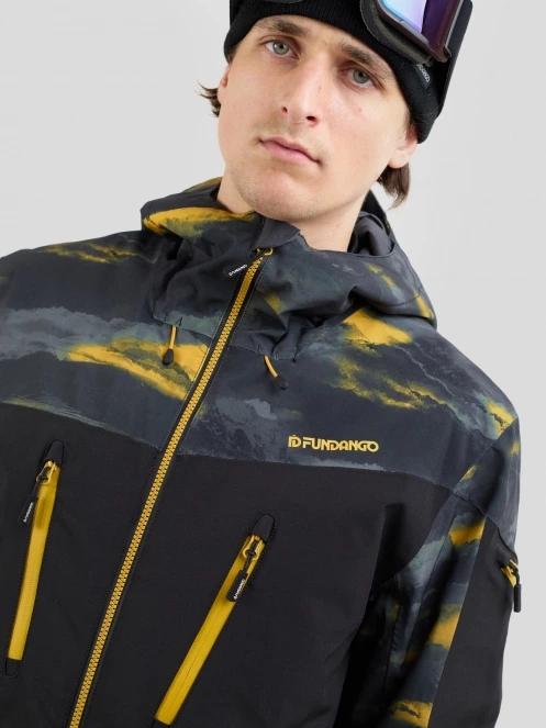 geaca de schi pt. barbati Fundango Privet Allmountain Jacket negru 8