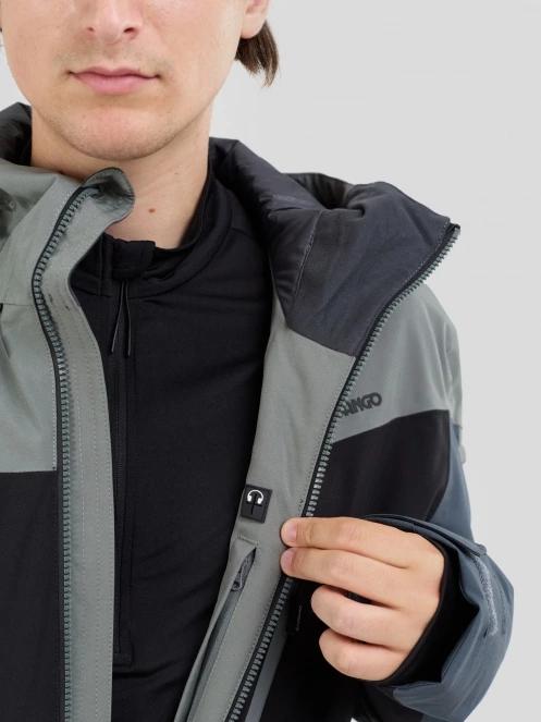 geaca de schi pt. barbati Fundango Privet Allmountain Jacket oliv 11